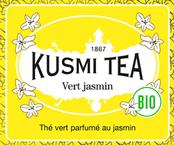 the vert Jasmin Kusmi Tea