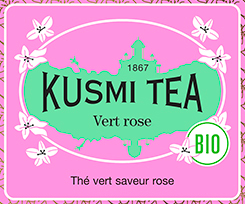 The vert Rose Kusmi Tea